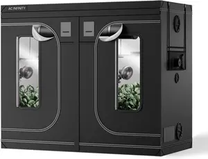 CLOUDLABz, Advance Grow Tent *8x4* Canvas, Lab-Tested Highest Reflectivity, Largest Zipper Window, Indoor Growing