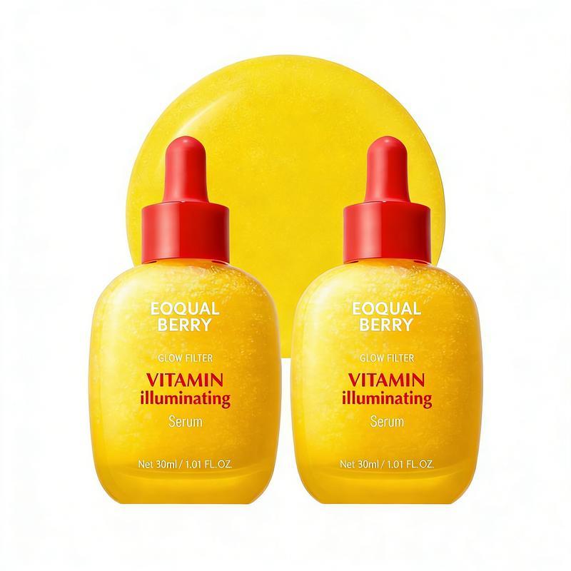 EQQUALBERRY Vitamin Illuminating Serum-BrighteningVitamin C Serum withNiacinamide | Strengthens skin barrierlHydrates using Ceramide