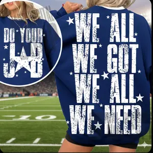 We all we got e all we need, NE patriots Sport Tee