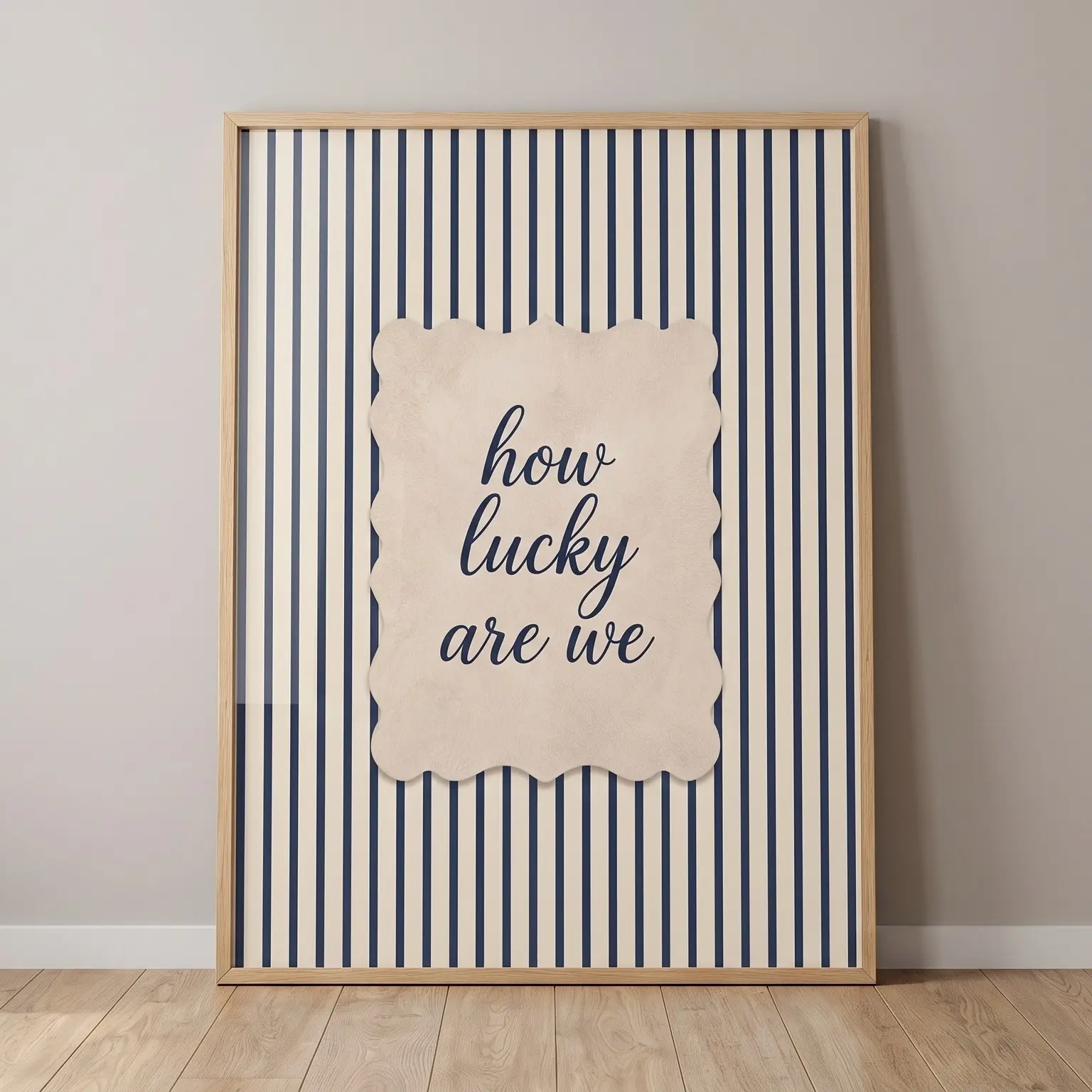 Friends TV Show Quote Wall Art Print, They Don't Know That We Know Minimalist Typography Poster, Pop Culture Decor for Bedroom, Living Room, Dorm, Unframed