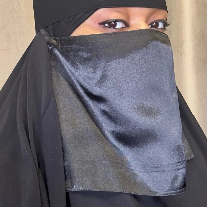 Satin Niqab Bob