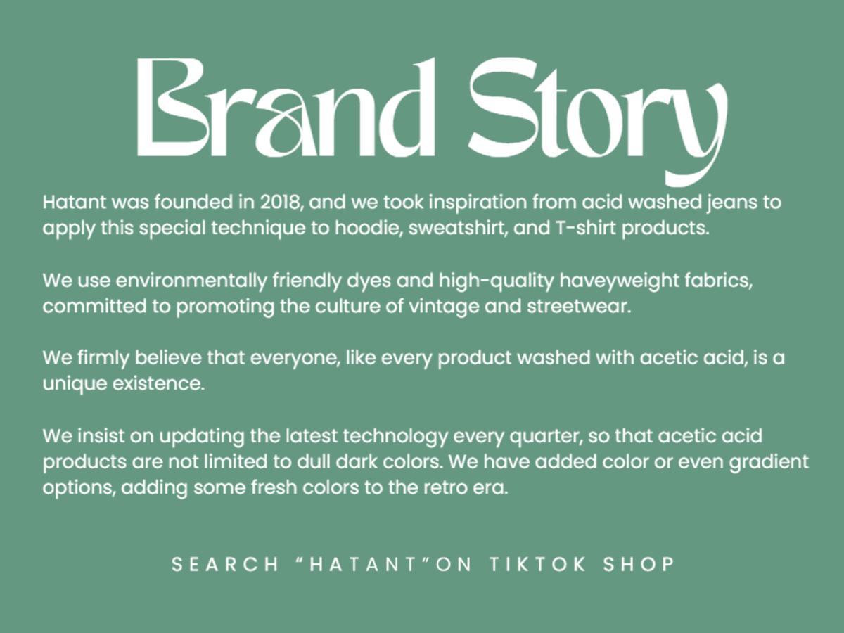 Hatant Women's Tops Hoodie Original Acid Wash Sport Hoodie Oversized Street Skateboard Vintage Wash Sport Hoodie Style Sweaters  - High-Quality Cotton, No Pocket  Bag , Easy Care,  Comfortable ,Ultimate Soft Warmth Kangaroo washed hoodie springtok