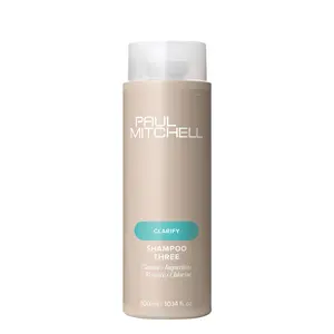 Paul Mitchell Shampoo Three - Clarifying Shampoo, Cleanses Impurities, Removes Chlorine, For All Hair Types, Great For Swimmers