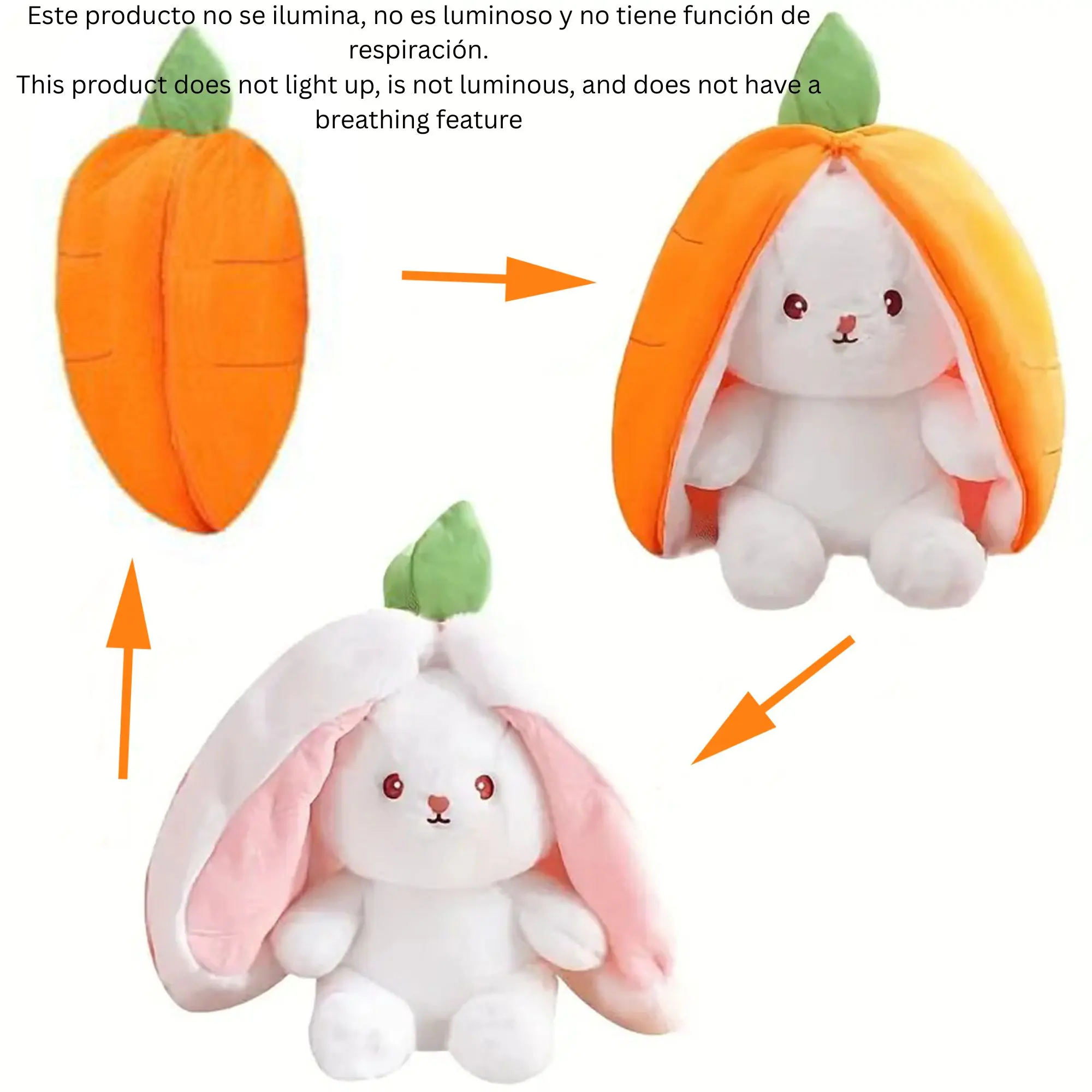 Orange 25cm (9") Carrot