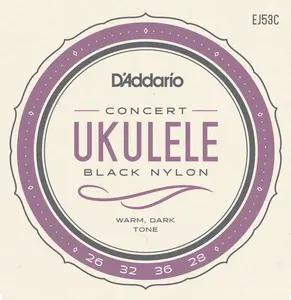 D'Addario EJ53C Pro-Arté Rectified Ukulele Strings, Hawaiian-Concert