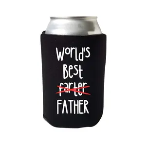Father's Day Can Cooler, World's Best Farter Father, Happy Father's Day, Dad's Can Coolie Gift, Beer Hugger