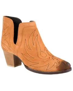 Women's Rowdy Western Booties Snip Toe - 09-021-0191-3515 Ta