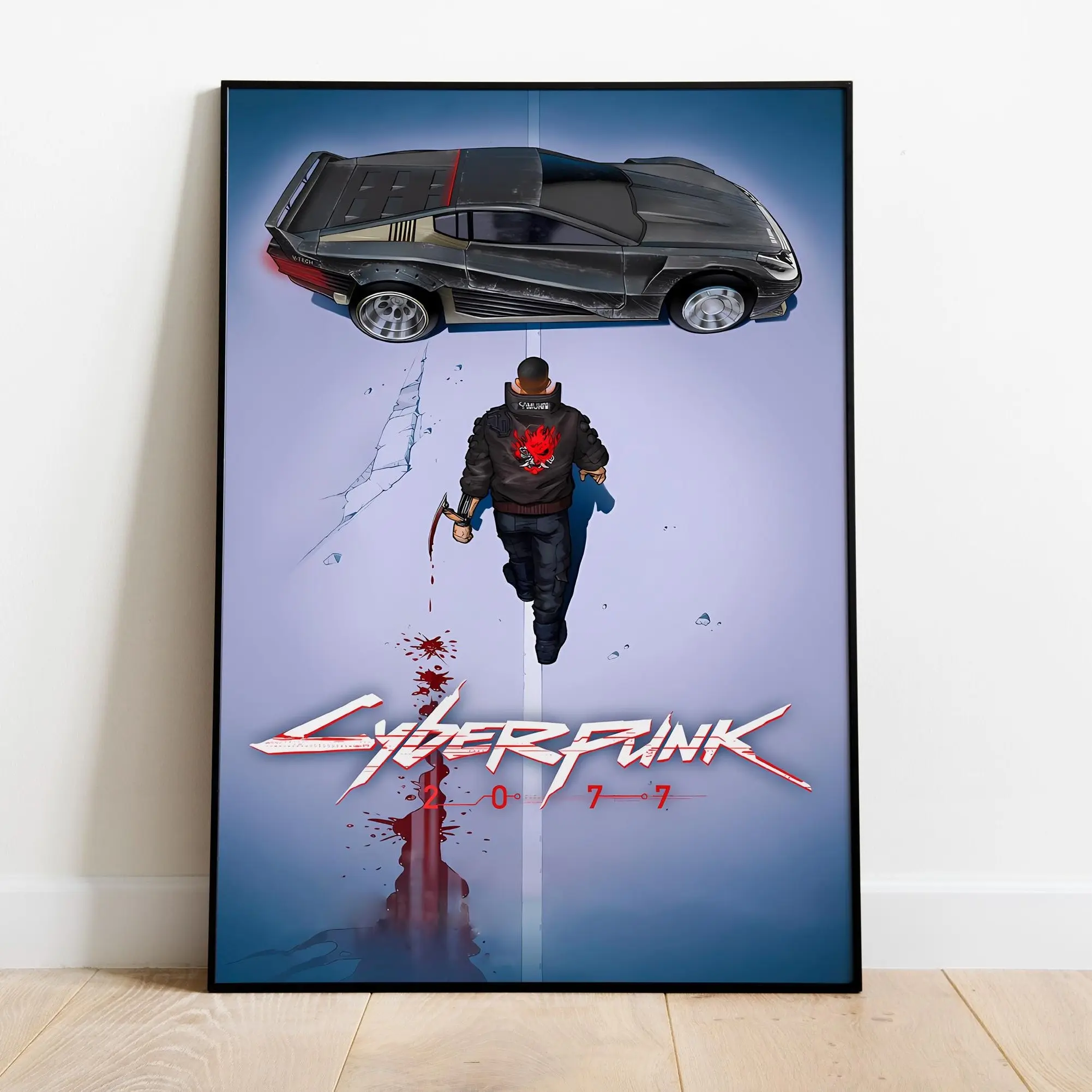Cyberpunk 2077 Poster Print | Gaming Poster | Room Decor | Wall Decor | Gaming Decor | Video Game Poster | Video Game Print