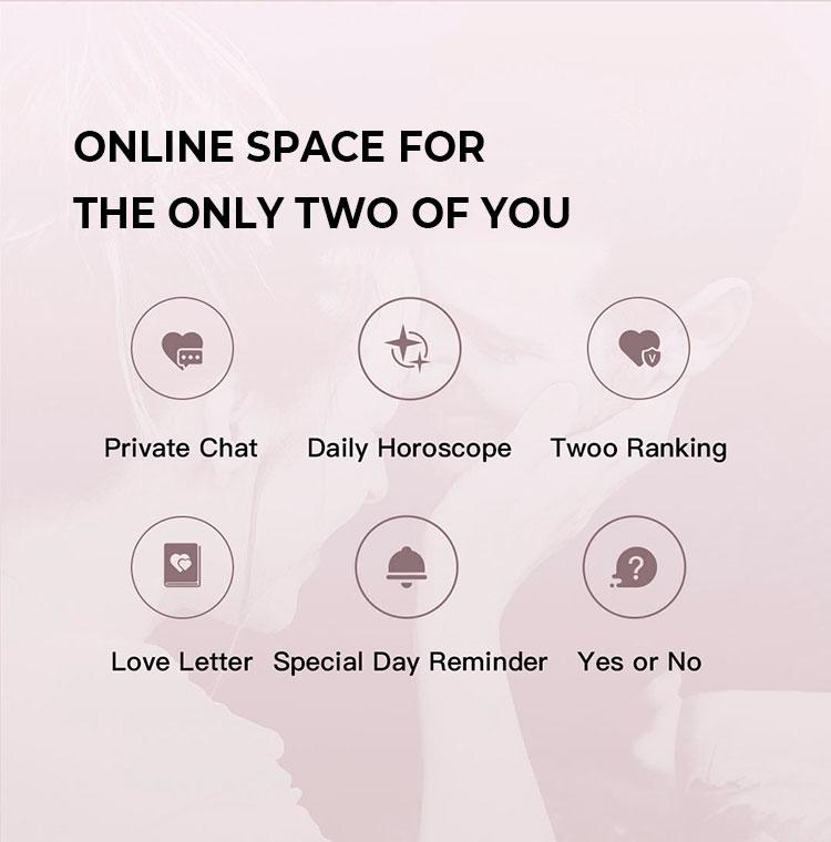 Totwoo Soulmate Touch Bracelets for Couples Vibration & Light up for Love Couples Long Distance Relationship gifts for Girlfriend Bluetooth Pairing Jewelry