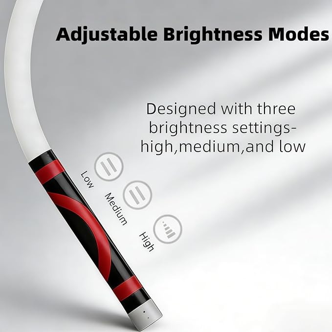 Bendable LED Flashlight Stick – 27" Flexible LED Work Light, Shadow-Free Magnetic Inspection Light, Rechargeable 7-Hour Runtime, Hands-Free Repair Light for Car Engine, Mechanic, Under Hood