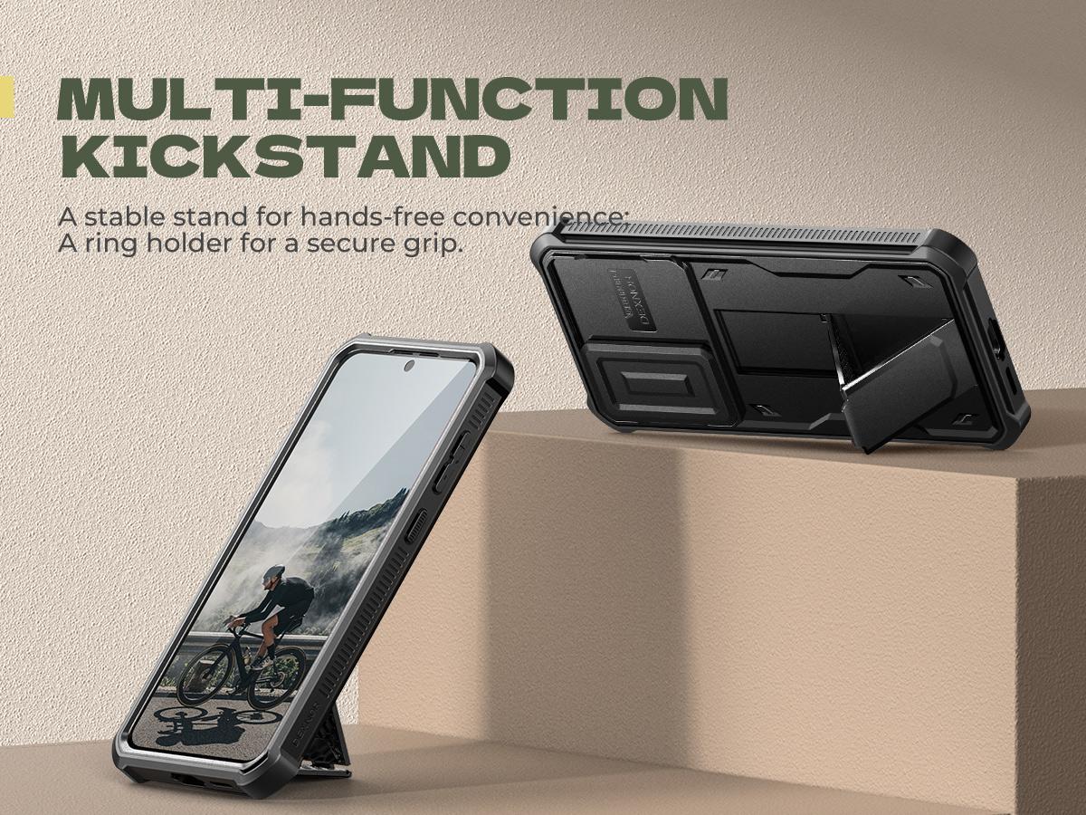 Dexnor for Samsung Galaxy S25 FE Case with Upgraded Slide Camera Cover & 2 Front Frames & Built-in Screen Protector & Kickstand, Heavy-Duty Rugged Case Full-Body Protective Cover(2025) Dexnor for Samsung Galaxy S25 FE Case with Upgraded Slide Camera Cover & 2 Front Frames & Built-in Screen Protector & Kickstand, Heavy-Duty Rugged Case Full-Body Protective Cover(2025)