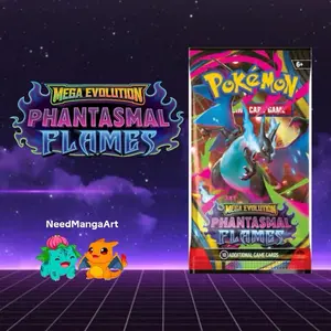 PHANTASMAL FLAMES POKEMON BOOSTER PACK