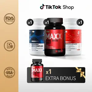 Puriely – Total Body Wellness Bundle | 3 + 1 Free MAXX Nitric Oxide | 4 Bottles (300 Count Total)