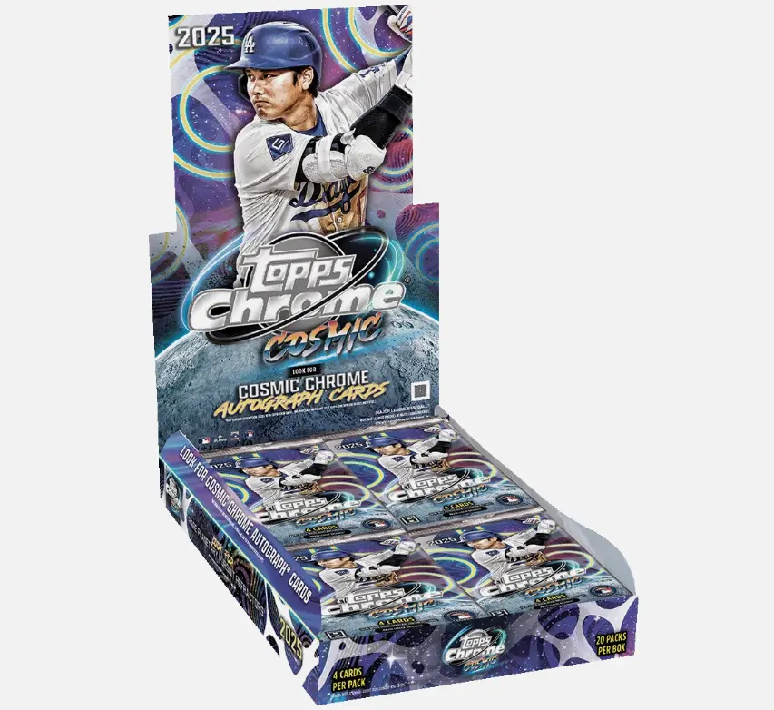 Baseball 410 - 2025 TOPPS COSMIC CHROME HOBBY BOX RIP Baseball 410 - 2025 TOPPS COSMIC CHROME HOBBY BOX RIP