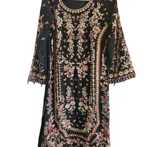 Pakistani 3pc Chiffon embroidered Party Wear suit