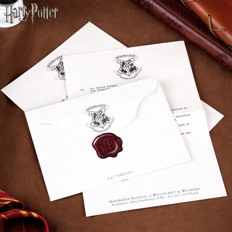 Harry Potter Marauder's Map Nimbus Wand Pen Golden Snitch Keychain Hogwarts Letter of Acceptance Pen Set The Sorcerer's Stone Movie Stickers Noble Collection Party Supplies Christmas Decor Hermione Ron