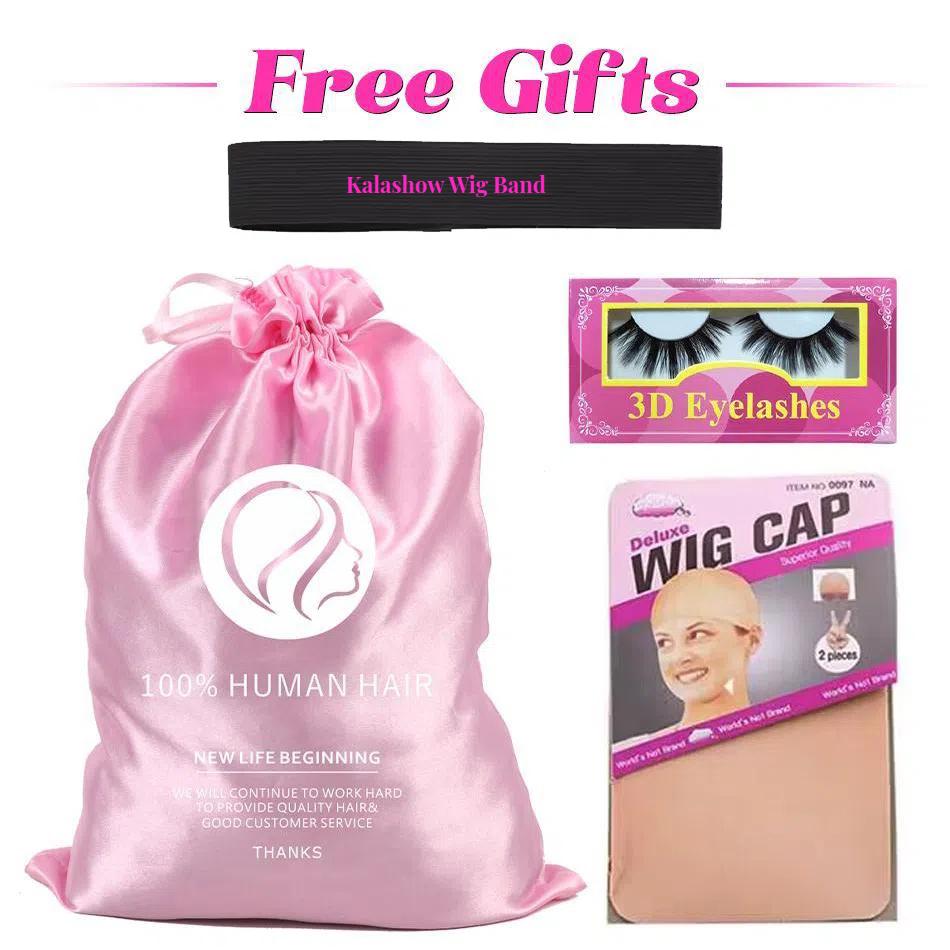 13x6 Straight Lace Front Wigs Human Hair For Women Pre Plucked HD Transparent Body Wave Lace Frontal Wigs For Women 180% Density