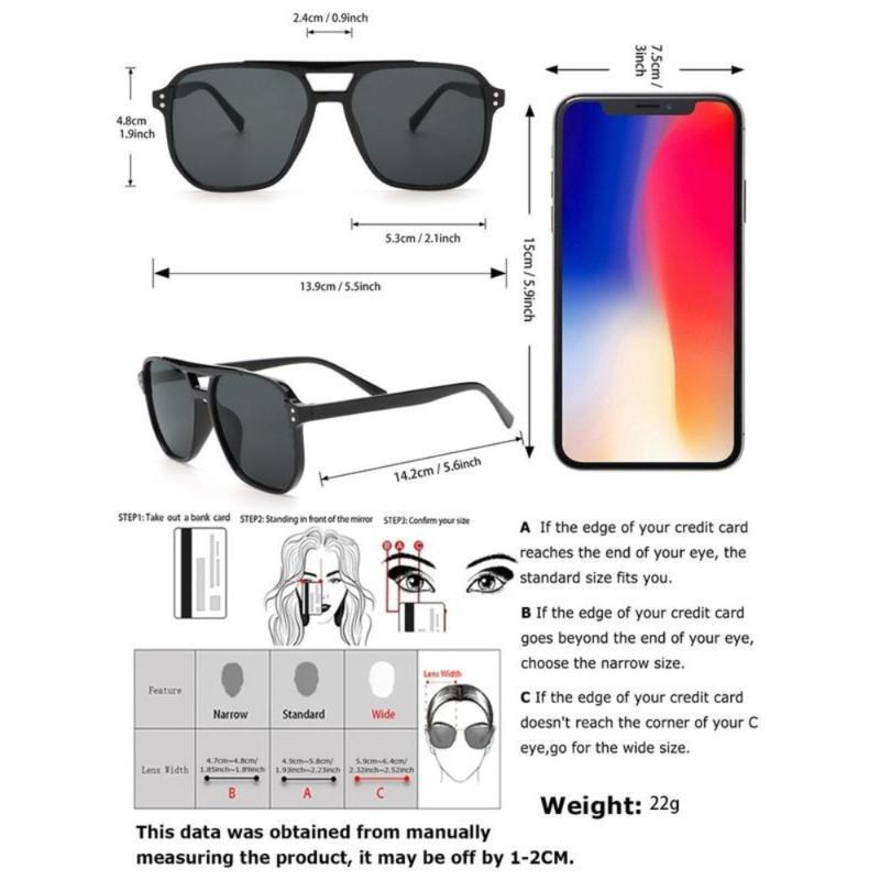 4-Pack Unisex Y2K Fashionable Aviator Sunglasses | Stylish Casual Sunglasses for Daily Use, Outdoor Activities & Screen Light Protection, Durable Women's Oversized Cat Eye Glasses