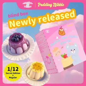 [WenQing Strong] -Pudding【No returns or exchanges once opened】.taba squishy -blind boxes