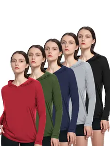 HOVSIYLA 5-piece Women's Sports Hoodie Set with UV Protection. Do it all—hike, bike, travel—in style. 5 pieces