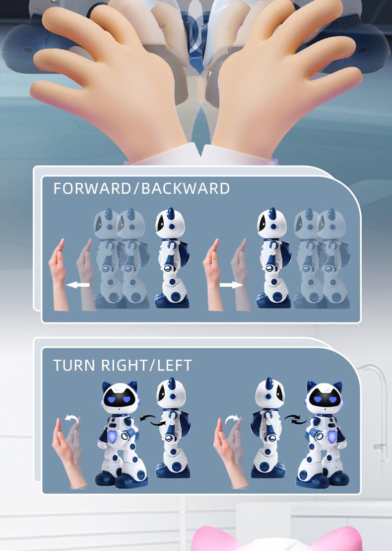 Robot for Kids Programmable Interactive STEM RC Robot Voice Control Control Gifts for Boys Girls 6-15 EnhancesReaction Ability and Creativity Home  Figurines Miniature Models Household Supplies Decorations  Figurines Statues Doll Decorations