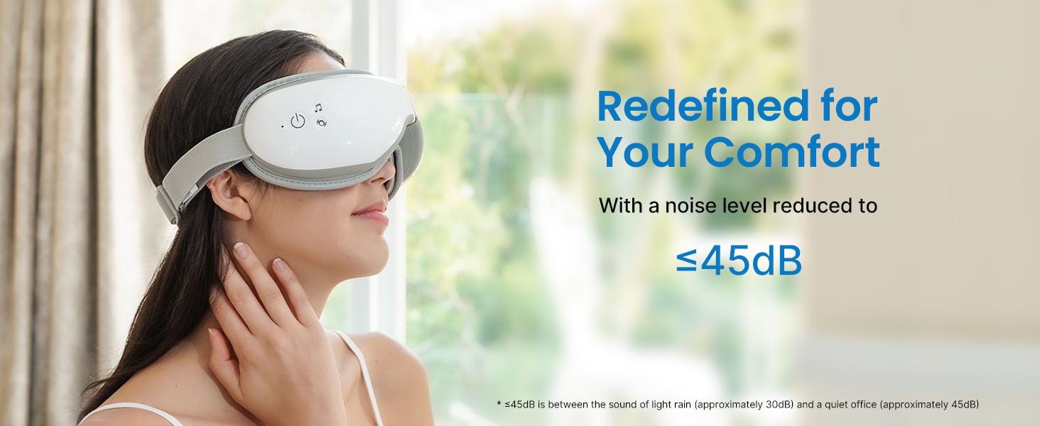 RENPHO Eyeris 1 Eye Massager with Heat, Comfort Smart Eye Mask with Bluetooth Music Birthday Gifts for Women Men, Spring Glow Up Eye Care Device Gift Choice for Man Women