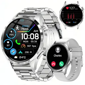 Smart Watch for Men Bluetooth Calling & Voice Assistant 1.8" Touch Screen, 100+ Sport Modes Heart Rate, Sleep & SpO2 Monitor IP68 Waterproof Long Battery Life  Back to School Gift Idea Phone