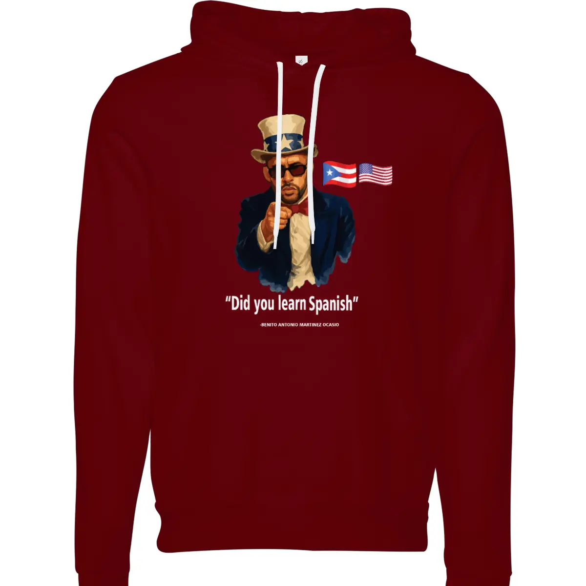 Bad Benito Bowl "DID YOU LEARN SPANISH" HOODIE