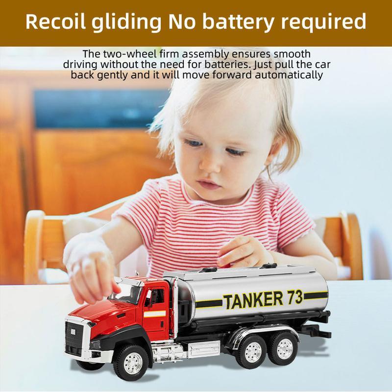 3-in-1 1:50 Die-Cast Metal Model Car Set Construction Vehicles City Traffic Trucks Fire Engines Ideal Gift for Kids