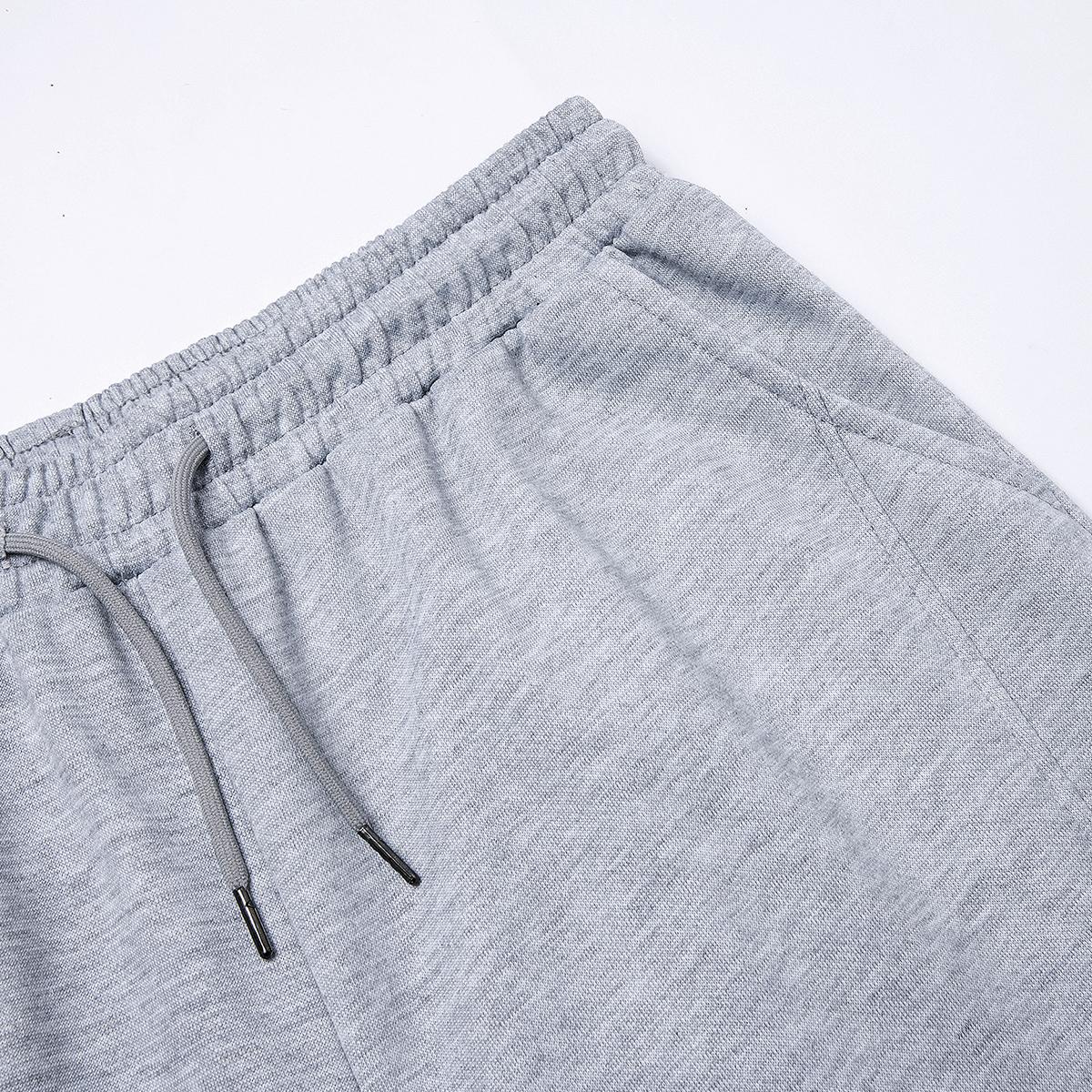 Four seasons sports style loose casual knitted trousers, drawstring waist design, a variety of colors, men's sports pants solid color daily bottoms, suitable for gifts for outdoor activities