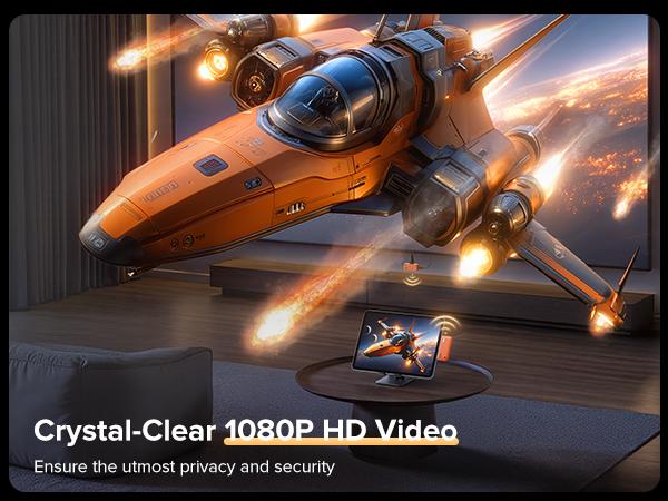 2025 llano S850 Upgraded Type-C Wireless HDMI Transmitter and Receiver, 50M, Ultra 4K Decode Input 1080P@60Hz Output, Plug&Play 5G+2.4G and Audio for Phone/Tablet/Laptop/PC to Monitor/Projector/TV Box