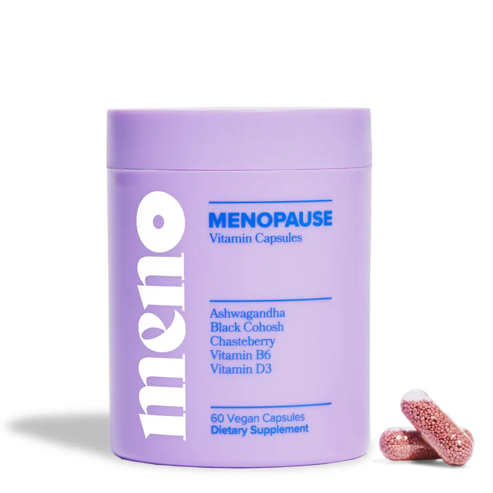 MENO - Menopause Vitamin Capsules with Black Cohosh & Ashwagandha KSM-66 - Helps Alleviate Hot Flashes, Night Sweats, & Mood Swings MENO - Menopause Vitamin Capsules with Black Cohosh & Ashwagandha KSM-66 - Helps Alleviate Hot Flashes, Night Sweats, & Mood Swings