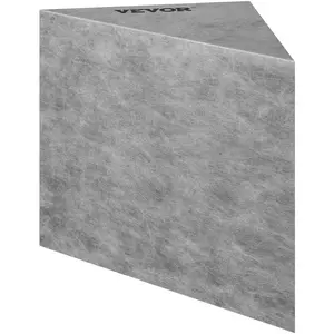 VEVOR Tile Shower Seat,  22.4\" x 16\" x 20\" Ready to Tile Shower Seat, Factory Waterproof & 100% Leak Proof Tileable Shower Corner Seat, 440lbs Load-Bearing Triangular Board Shower Bench, Grey Installation Resistance