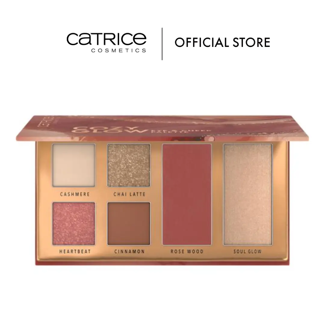 Catrice Cozy Glow Eye & Cheek Makeup Palette, Beauty & Personal Care Makeup Set