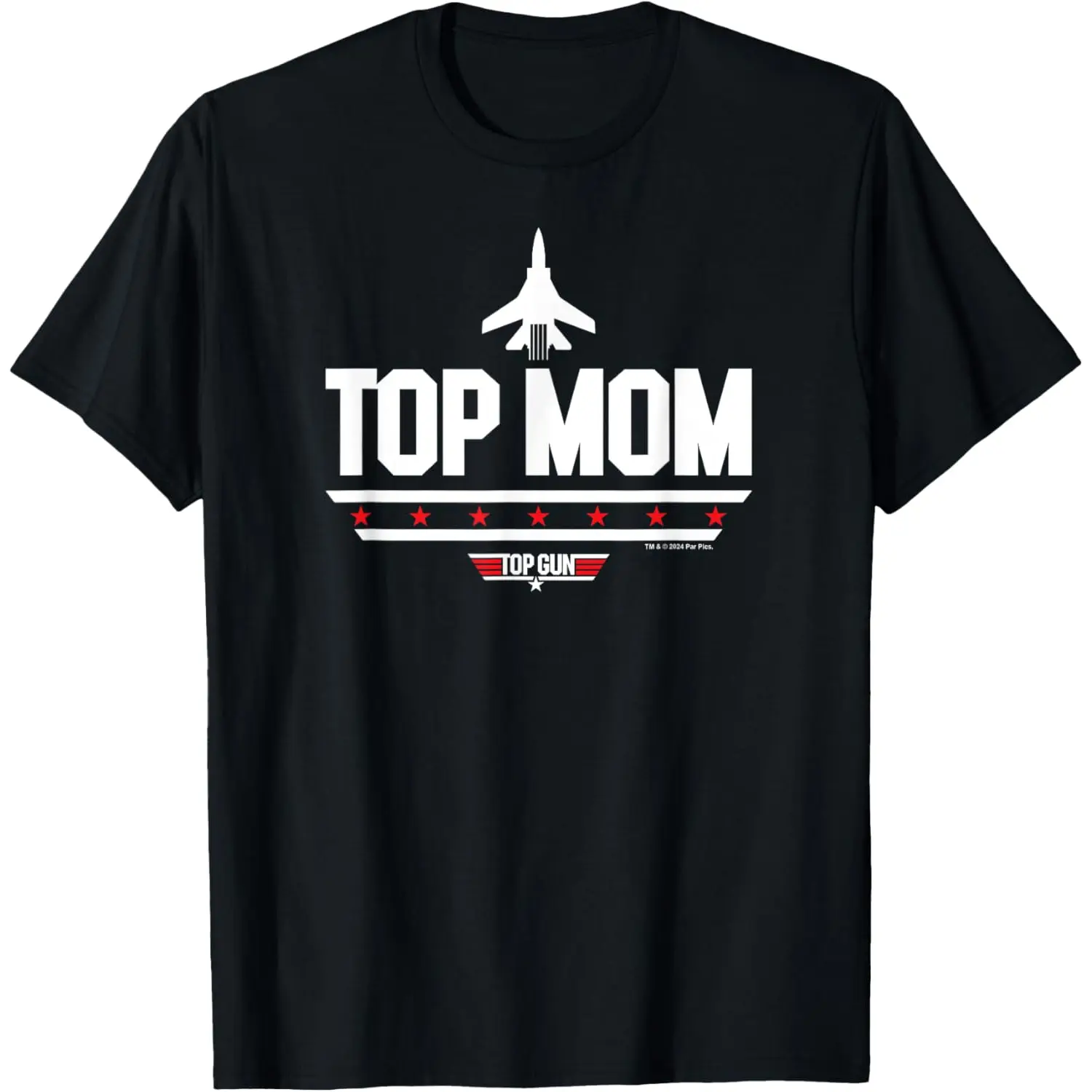 Summer Short Sleeves Top Gun Mother's Day Top Mom T-Shirt