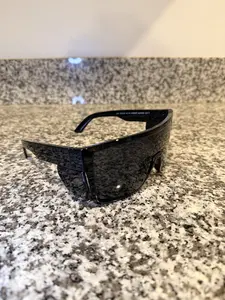 BUZZ BOMB ANSI Z87+ Safety Sunglasses Mirrored Colored Lens Side Protection Removable Side Shields Eye Protection