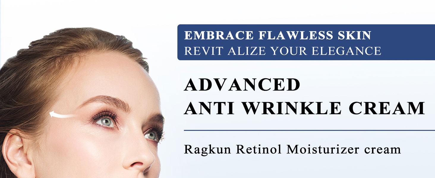 【Limited-time flash sale】Ragkun Retinol Collagen Cream - Advanced Anti-Wrinkle Formula with Vitamin A B C E & Hyaluronic Acid for Firming & Moisturizing - 1.7 fl oz 【Limited-time flash sale】Ragkun Retinol Collagen Cream - Advanced Anti-Wrinkle Formula with Vitamin A B C E & Hyaluronic Acid for Firming & Moisturizing - 1.7 fl oz
