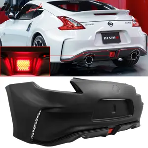 Rear Bumper Conversion for Nissan 370Z 2009-2020 NS Style with LED Light PP