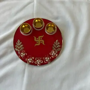 Resin Pooja thali