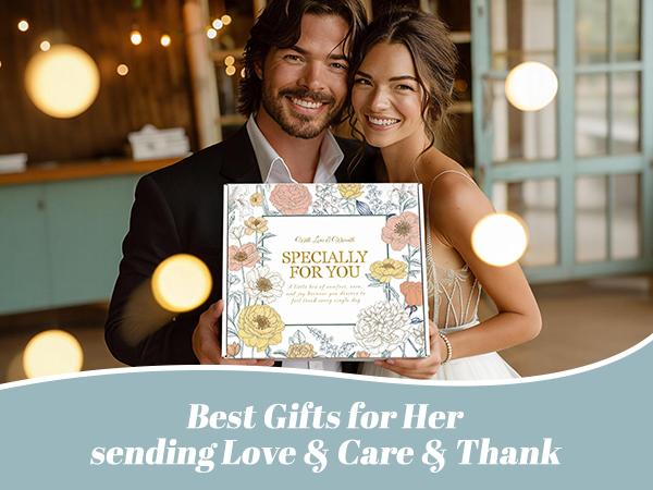 【Valentine's Day Gift】Get Well Soon Gifts Baskets for Women, After Surgery Recovery Self Care Gifts Baskets, Unique Mothers Day Gift for your love, Feel Better Inspirational Comfort Box gift