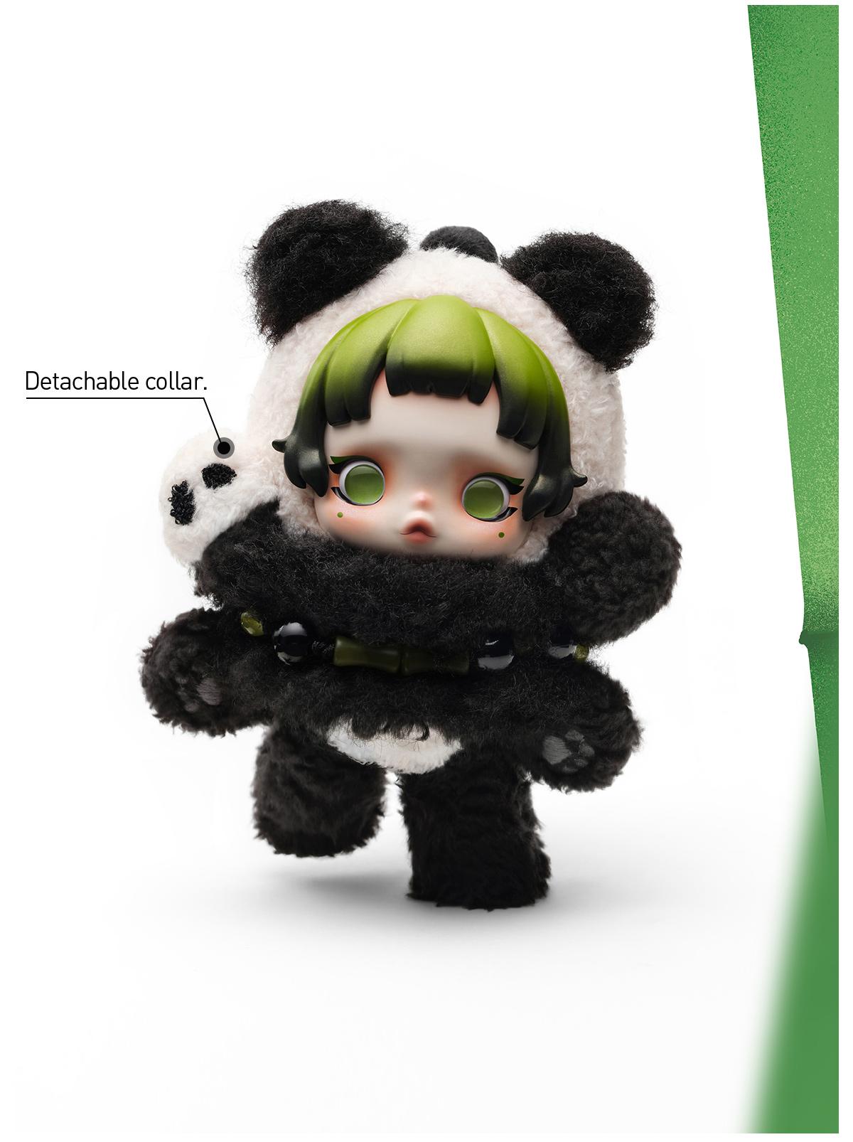 POP MART SKULLPANDA Lazy Panda Plush Doll Pendant