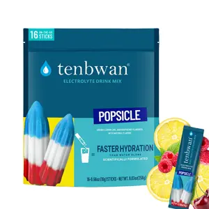 Hydration Multiplier - Popsicle Firecracker - Hydration Powder Packets | Electrolyte Powder Drink Mix | Convenient Single-Serving Sticks  | 1 Pack (16 Servings)