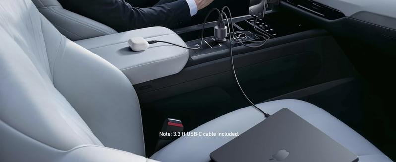 Anker 167.5W 3-Port USB-C Fast Car Charger, Compact Design, Simultaneous Charging for iPhone 17/16 Series, MacBook Pro/Air, Samsung Galaxy S24/S23, AirPods, and More