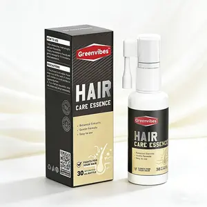 Greenvibes Hair Care Essence Infused With Butylene Glycol, Glycerin, Polyaminoglycoside Condensates, Supports Hair Strength & Vitality
