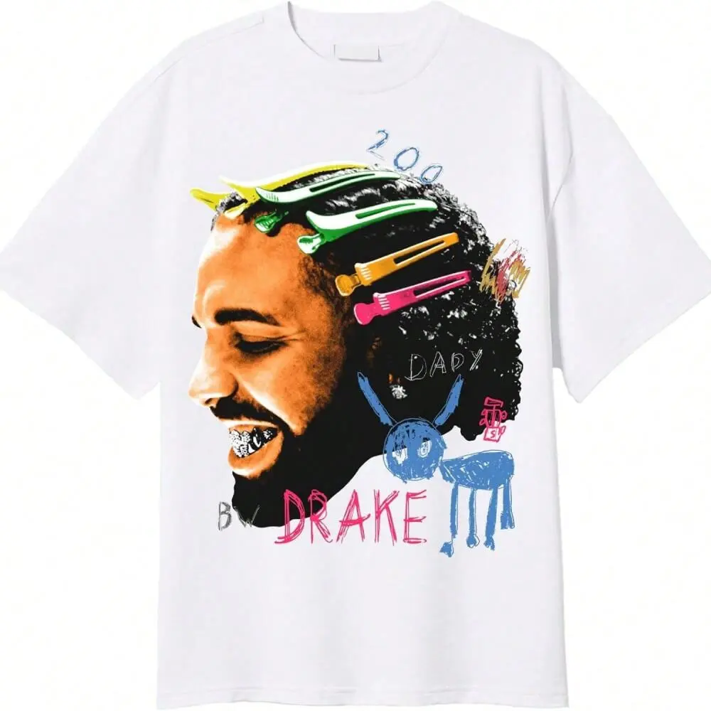 Rap & Hip-Hop Vintage Graphic T-Shirt Collection Music Streetwear Y2K Premium Quality Heavyweight Shirt For Men Cotton Fabric graphic tees Casual Top