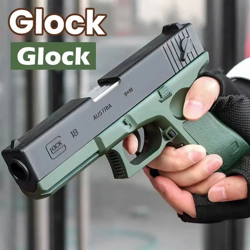 2026 Viral Glock & 1911 Shell-Ejecting Soft Bullet Toy Gun | Manual Blaster Pistol Model | Fun Collectible Hobby Toy for Kids | Safe Launch Play  Kids Collectible Hobby Toy Realistic Pistol Model | Kids Collectible Hobby Gun Toy
