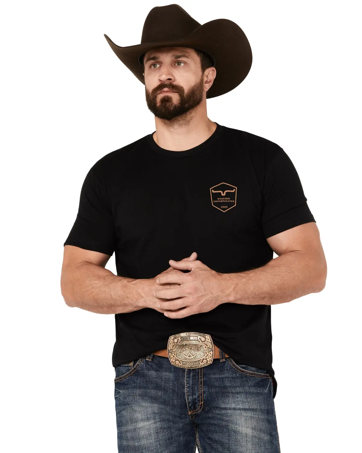 Kimes Ranch Men's Men'S Shielded Trucker Short Sleeve Graphic T-Shirt - Msh0000053-Blk