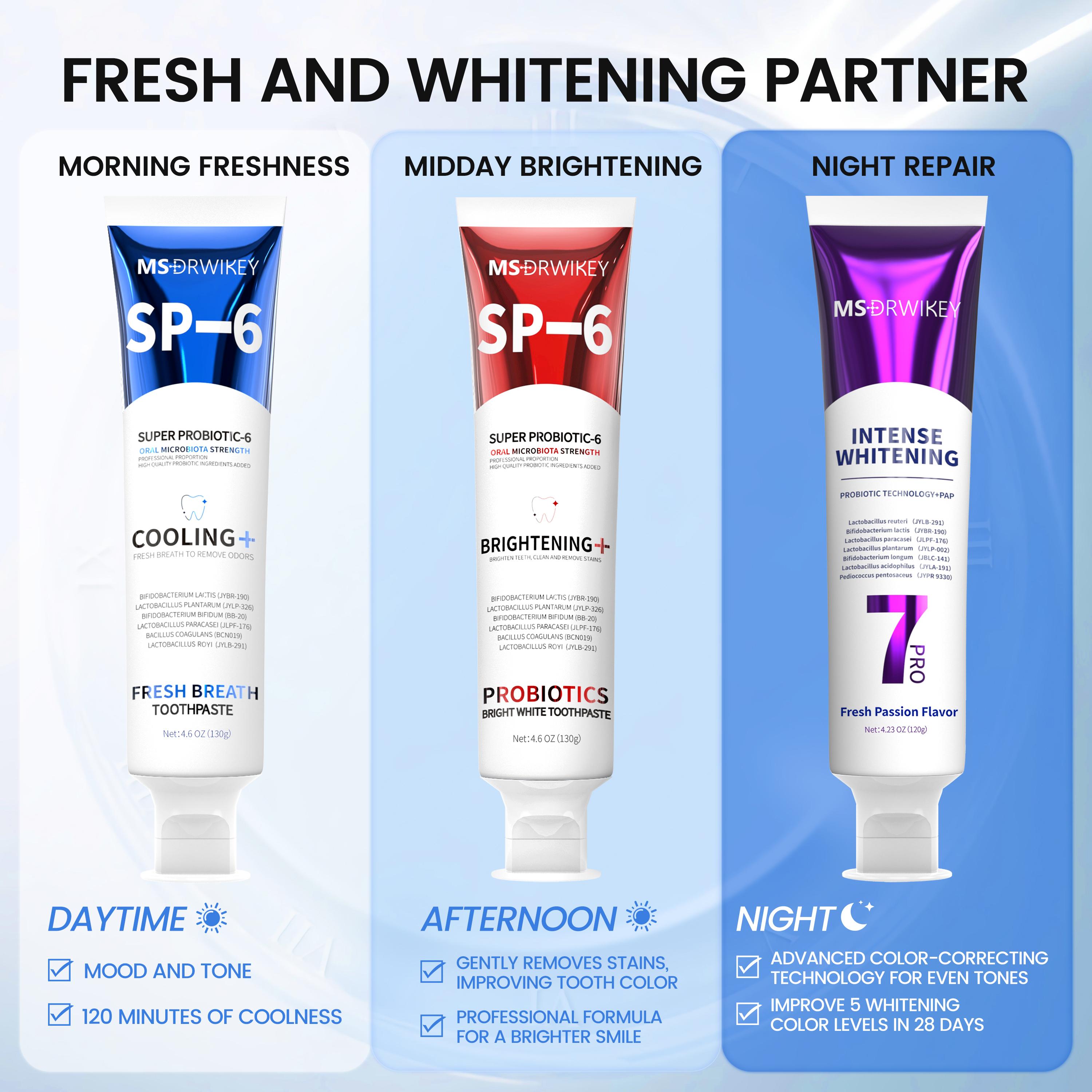 CEELIKE 3-Sided Toothbrush + 2 Toothpaste Set – 360° All-Around Cleaning, Gentle Care, Ideal for Daily Oral Care, Travel-Friendly Design, Available in Multiple Combinations.