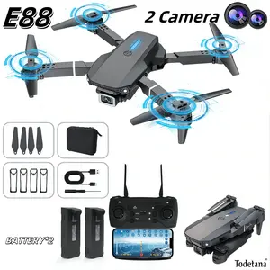 E88 Pro Foldable Drone with Camera, , 360° Flips – Perfect Valentine’s Day Gift for Your Partner E88 Pro Foldable Drone with Camera, , 360° Flips – Perfect Valentine’s Day Gift for Your Partner