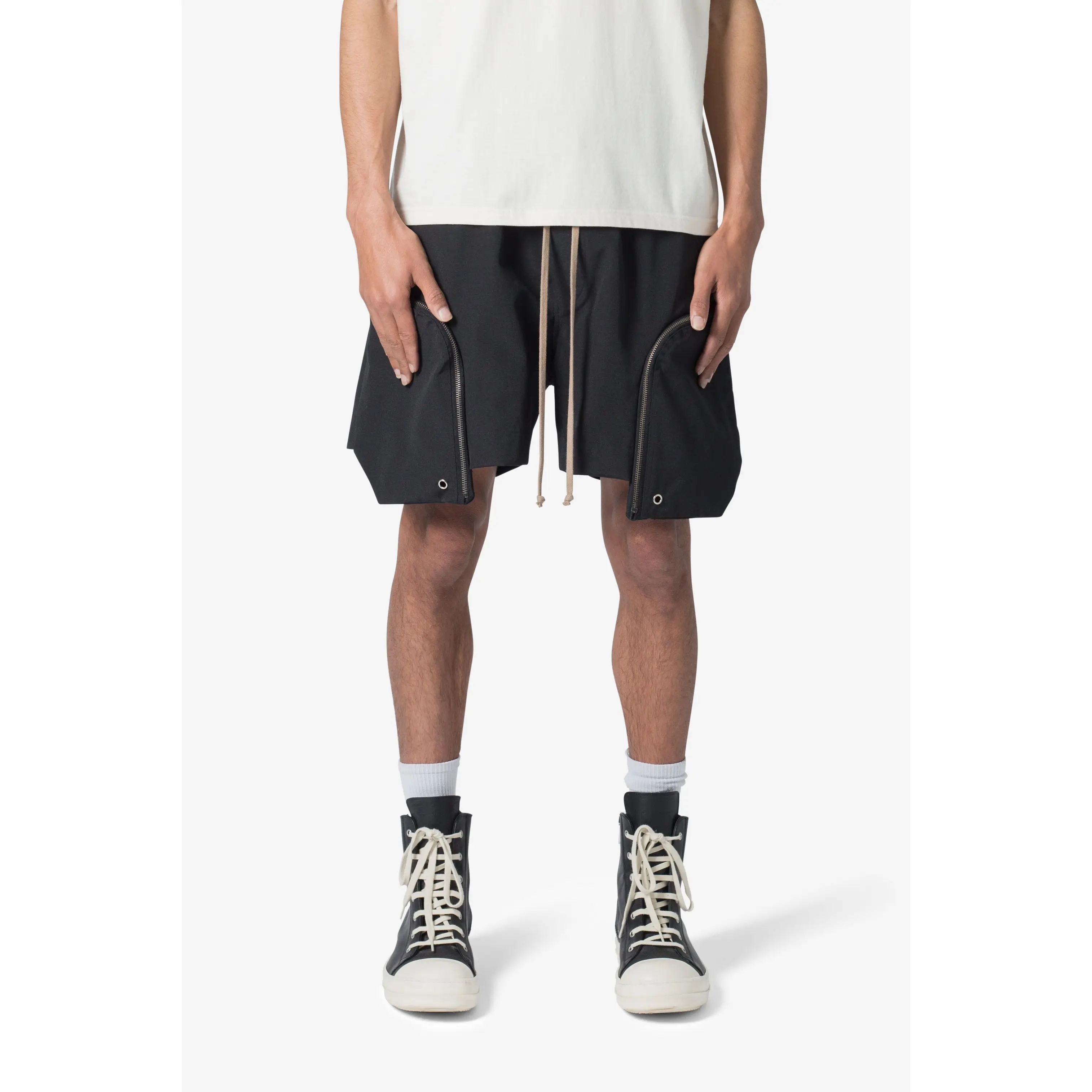 mnml Front Pocket Geo Shorts